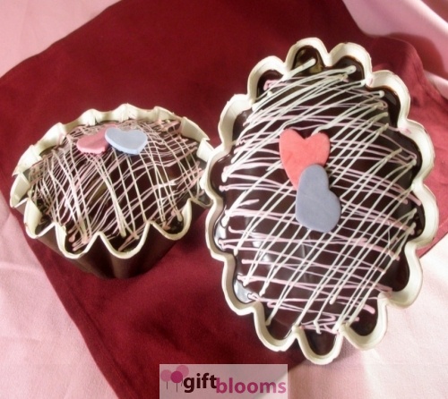 Heart Cupcake - [US_CHOCO_50]